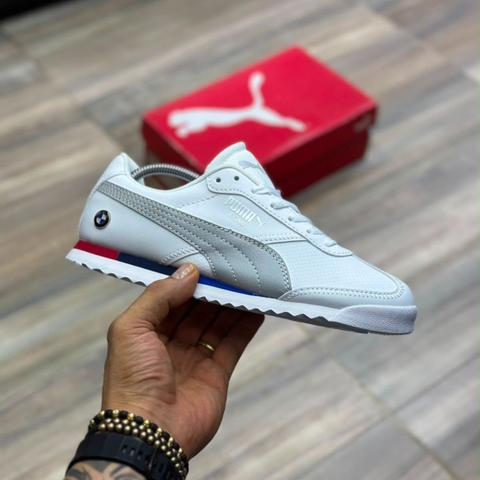 Puma Roma BMW Blanca Gris
