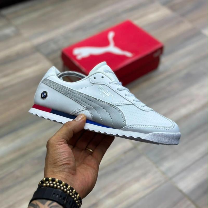 Puma Roma BMW Blanca Gris